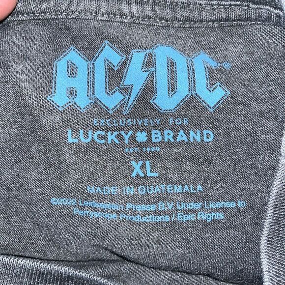 NWT Lucky Brand AC/DC T-Shirt for Men - Picture 6 of 7